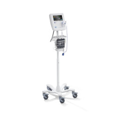 Support Roulant pour Moniteur Hillrom CSM SPOT 4400 WELCH-ALLYN Vue de Côté