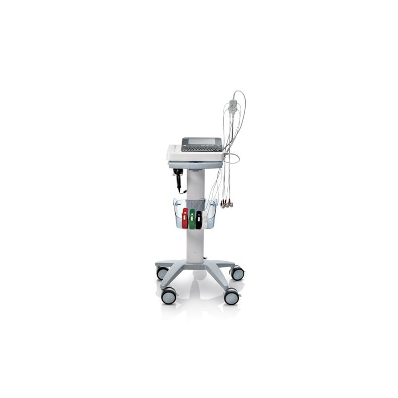 Appareil ECG Mindray BeneHeart R12 sur chariot à roulettes avec interprétation