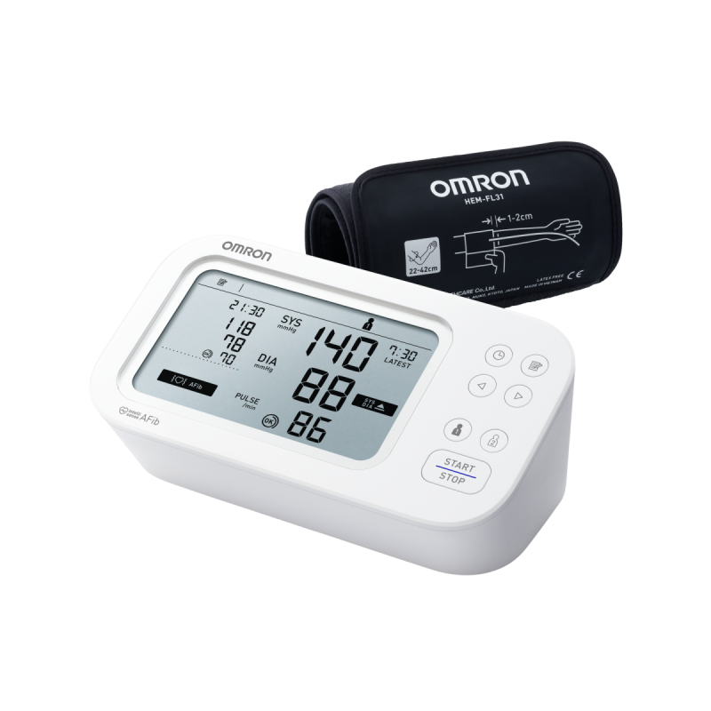 Tensiomètre électronique au bras Omron M6 Comfort AFib