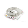 Câble patient 10 fils fiche banane 4mm pour ECG Edan SE 1201, 300B et 601C