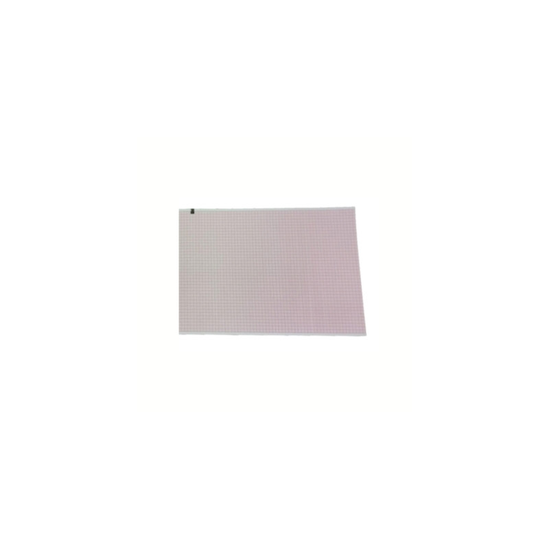 Papier ECG compatible Cardioline 200L et 200S (10 liasses)