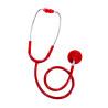 Stéthoscope pulse rouge