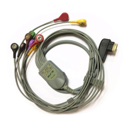 Câble patient 10 brins HDMI pour Holter ECG DMS