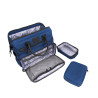 Mini sac médical Ouessant bleu intérieur