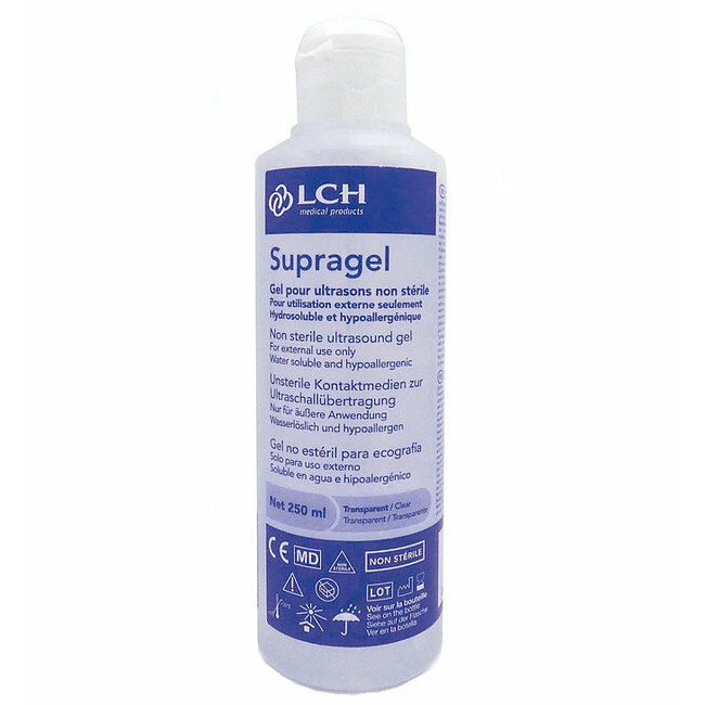 Gel de contact transparent Supragel 250ml