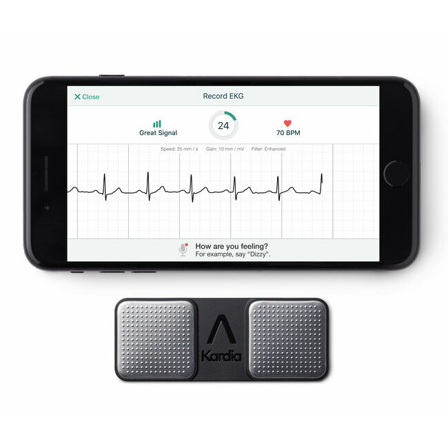 Kardia Mobile Appareil ECG Miniature Connecté AliveCor