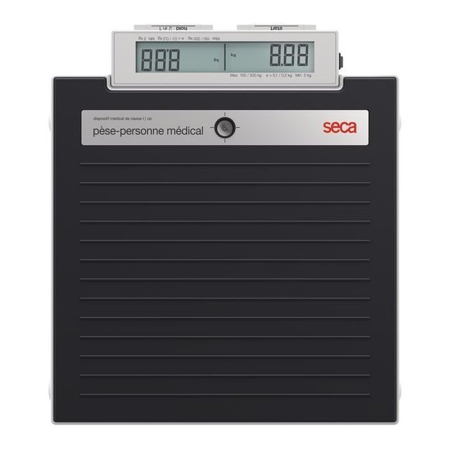 Balance Electronique Seca 878 dr Boutons Poussoirs au Pied et Double Affichage (Classe III)