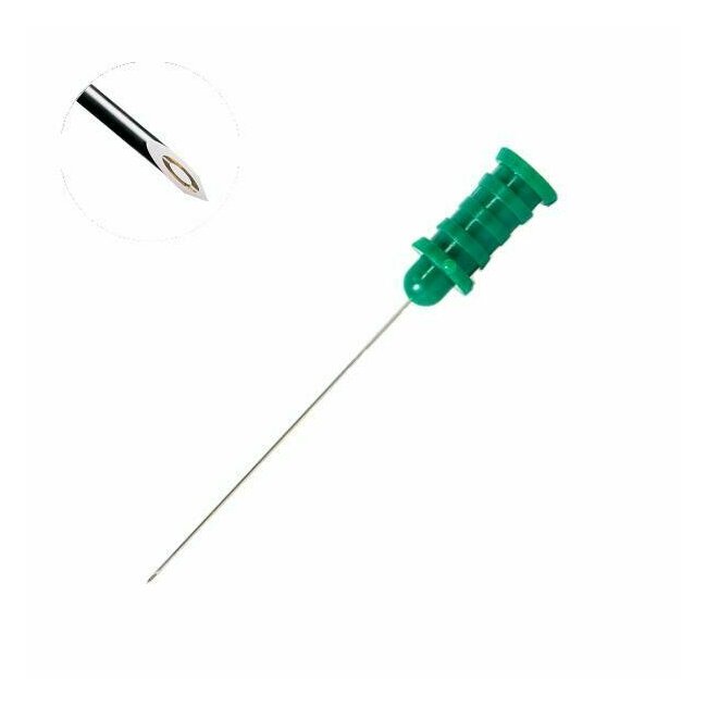 Électrode aiguille concentrique EMG Ambu Neuroline  38 mm x 0,45 mm (vert)