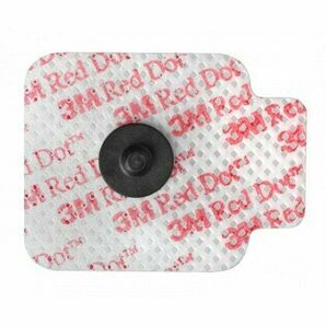 Électrodes 3M Red Dot 2660-5 pour Holter (Radiotransparentes)