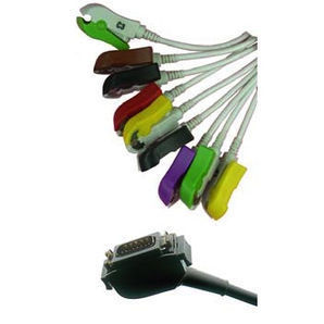 Monobloc 10 voies pince pour GE Marquette Hellige Cardiosmart 
