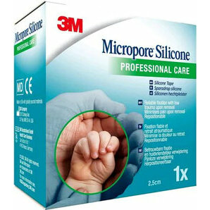 Sparadrap silicone micropore 3M