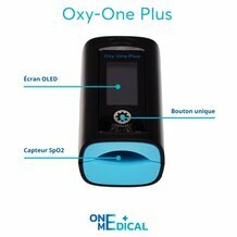 Oxymtre de pouls Oxy One Plus au doigt schma