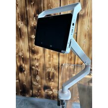 Fixation articule sur table ou chariot tablette ECG Edan ISE1210